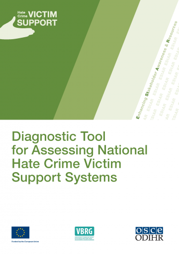 Diagnostic Tool for Assessing National Hate Crime Victim Support Systems